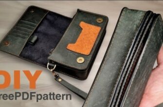 besplatnaja vykrojka dlinnyj kozhanyj koshelek klatch ot caspia leather 27eefb6.jpg